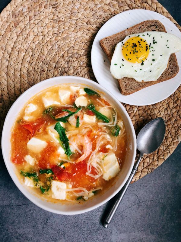 减脂番茄豆腐羹