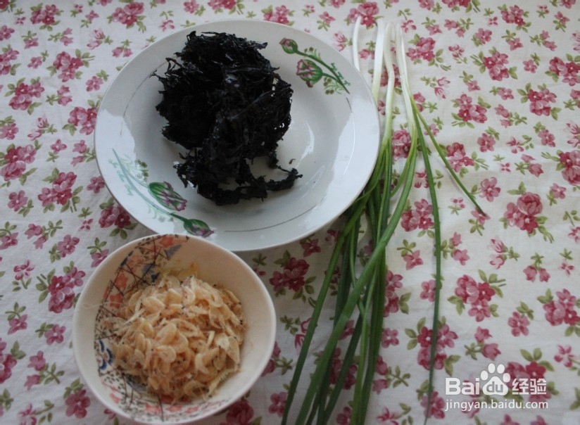 虾皮紫菜汤（清淡补钙汤）