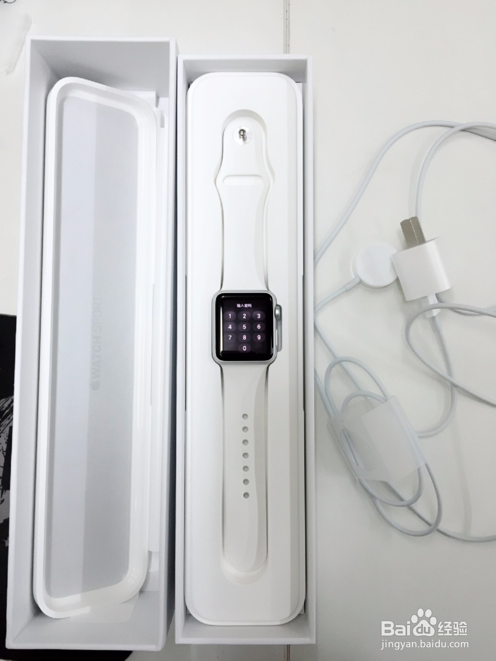 Apple Watch Sport 38 苹果智能手表开箱晒物
