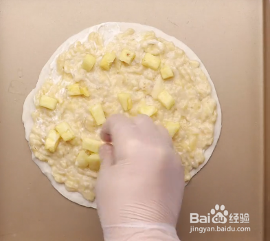手抓饼网红吃法