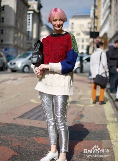 彩色铅笔裤穿搭术 帅气显瘦又时尚