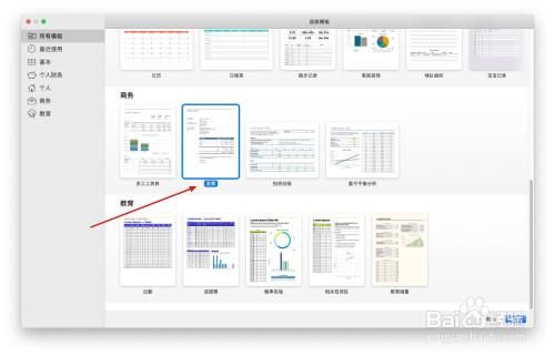 Numbers表格“发票”模板中如何插入文本