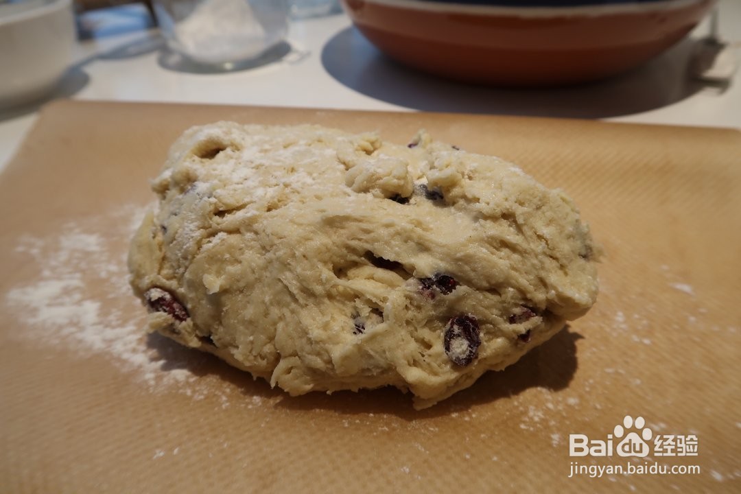 蔓越莓司康的做法