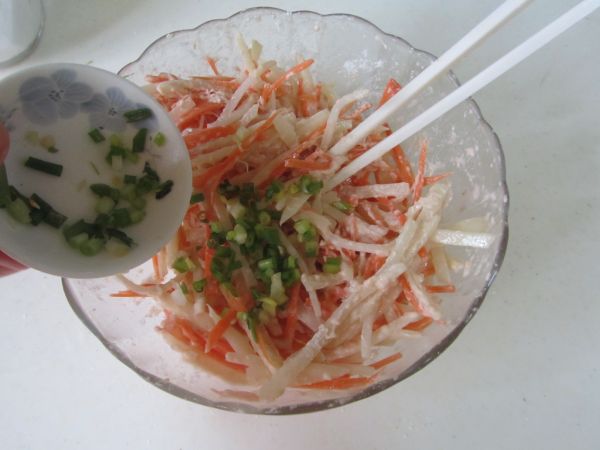 胡萝卜土豆丝饼