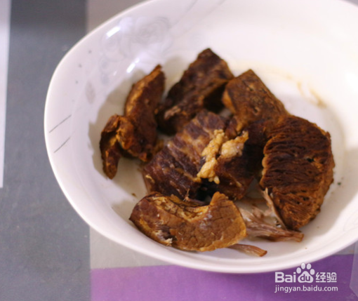 面包机版香辣牛肉丝的做法