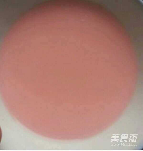 彩虹布丁的做法