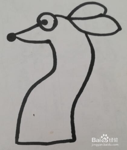 小老鼠的画法 小老鼠的简笔画