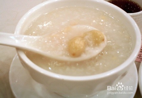 瑶柱白果粥经典的味道