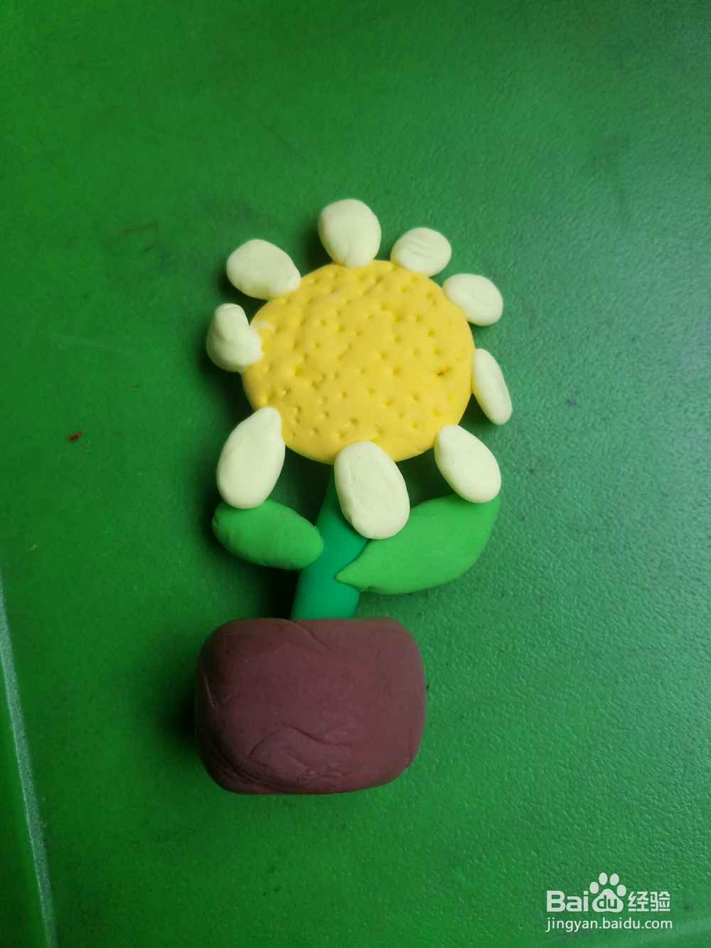 粘土手工向日葵