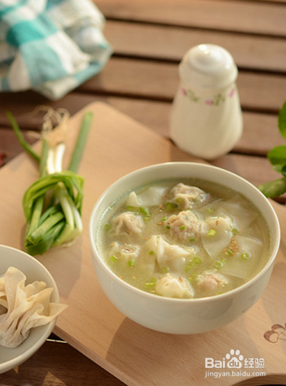 美食123===鸡汤小馄饨