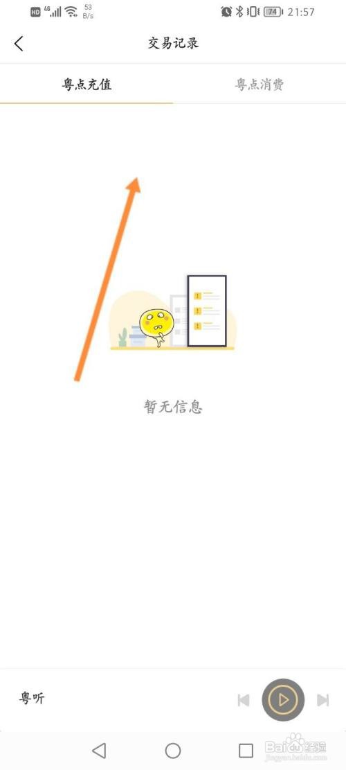 粤听到哪查看充值记录