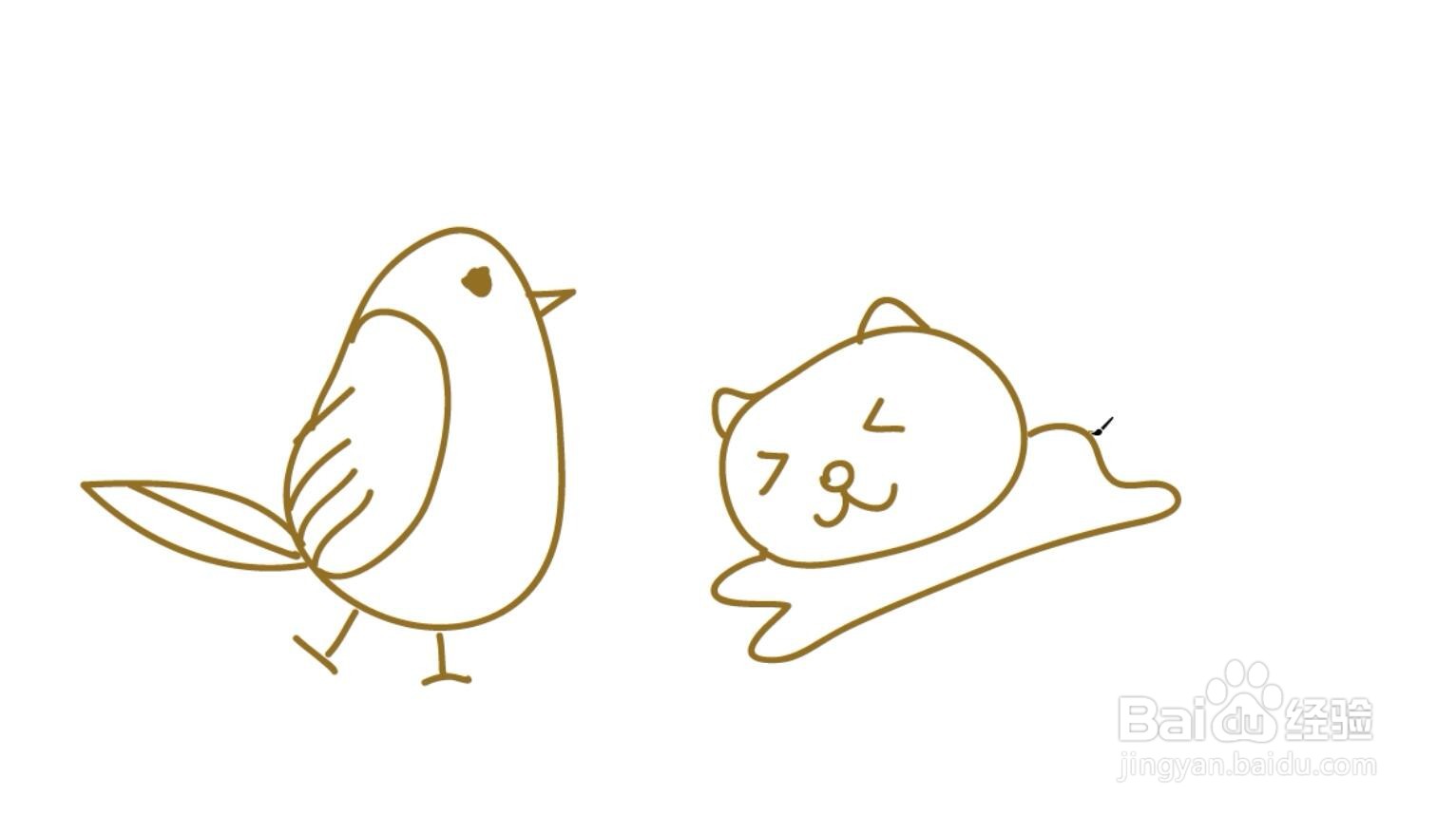 萌翻你的手帐简笔画