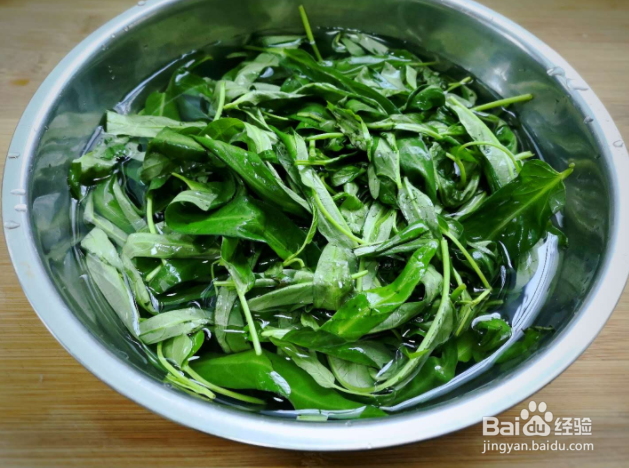 美味空心菜叶鸡蛋汤