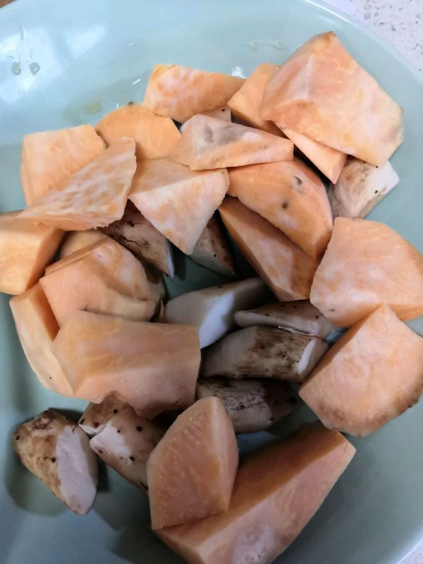 拔丝地瓜和山药