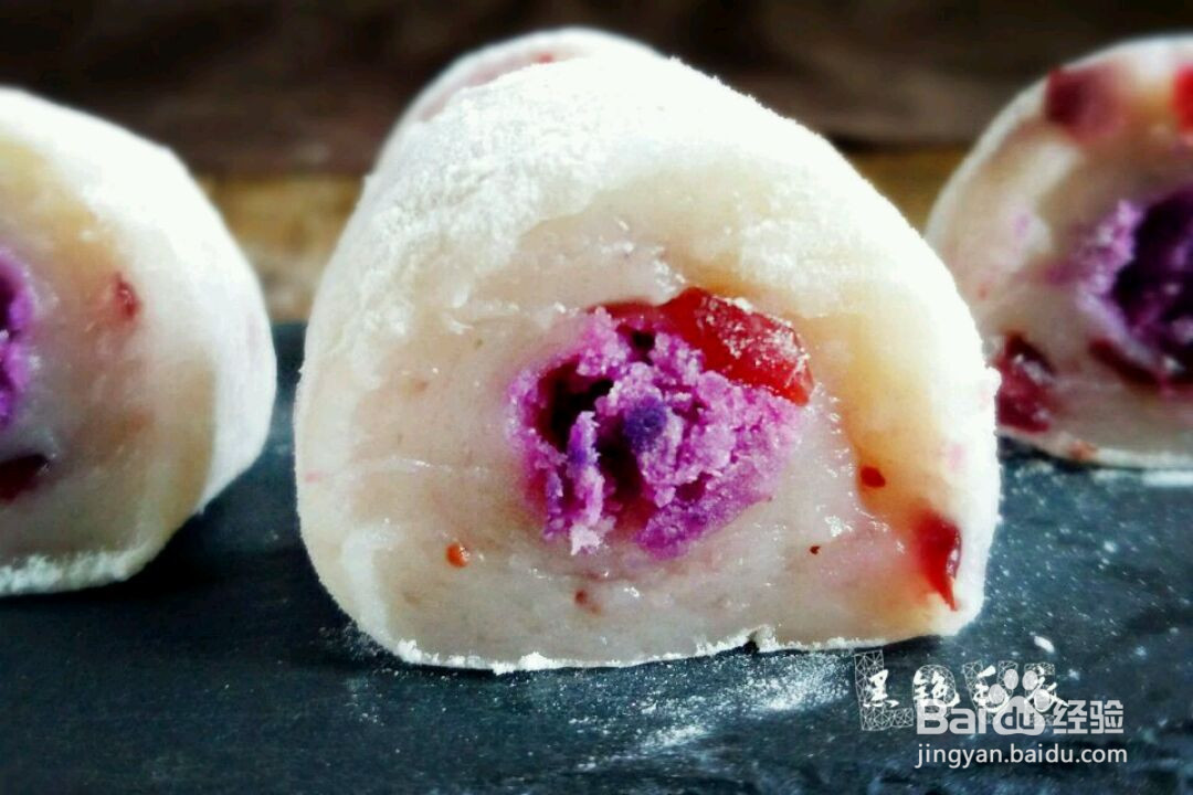 蔓越莓凉糕卷的做法