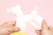 魔法气球造型系列之气球小木马