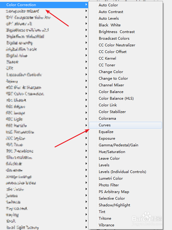 如何在After Effects CC 2018里面使用曲线调色