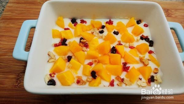 冰冰凉凉的芒果酸奶冰