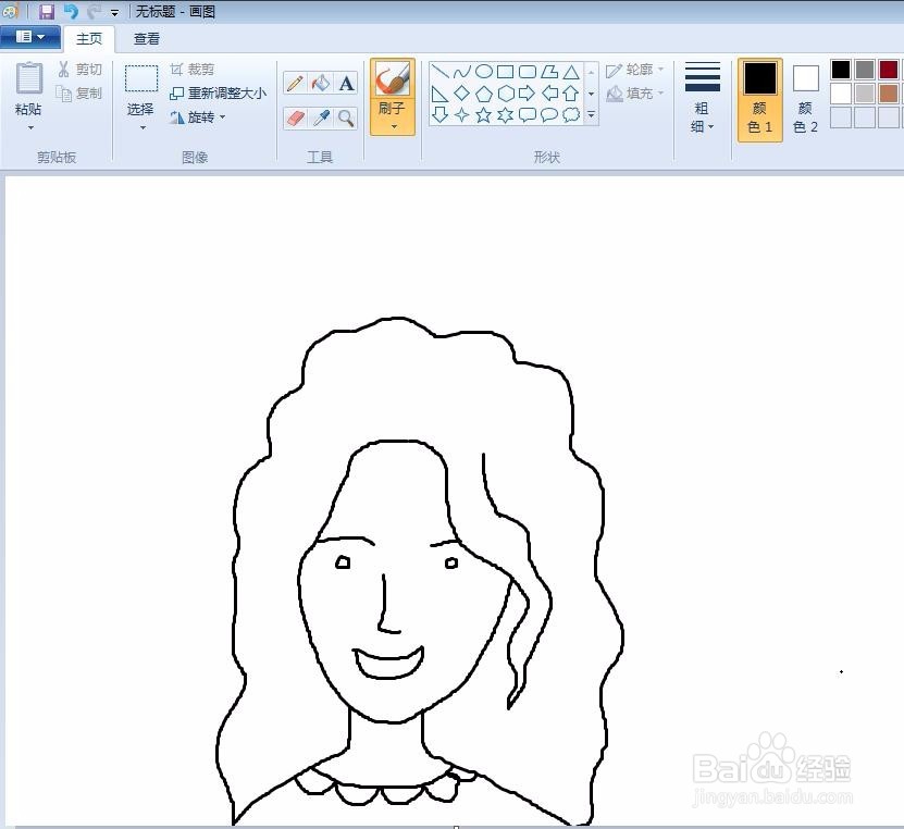 电脑如何画简笔画