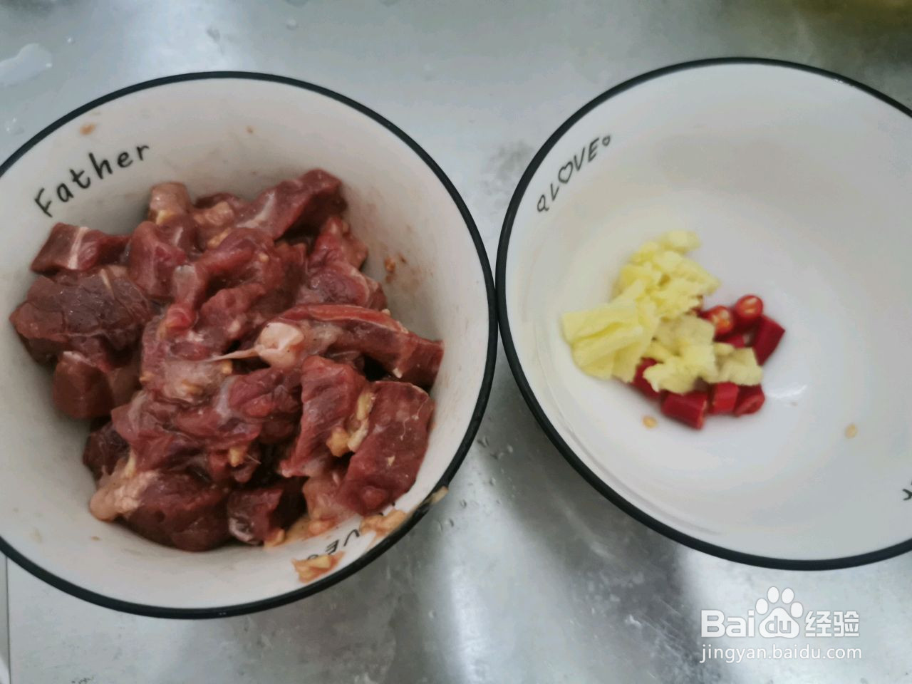 土豆牛肉的做法