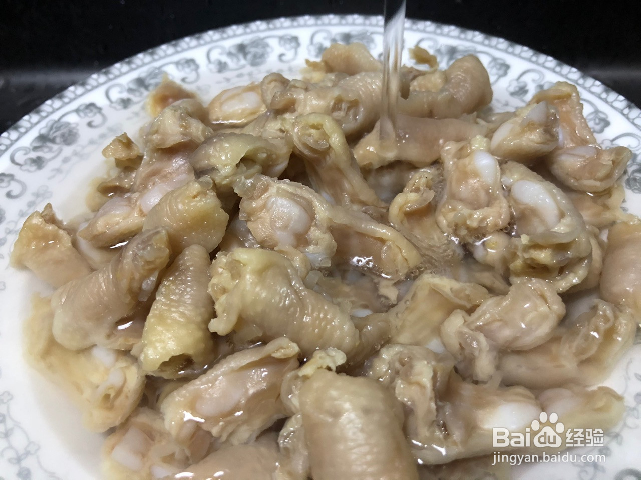青椒鸡脚筋的做法