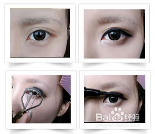 日系假睫毛怎么贴