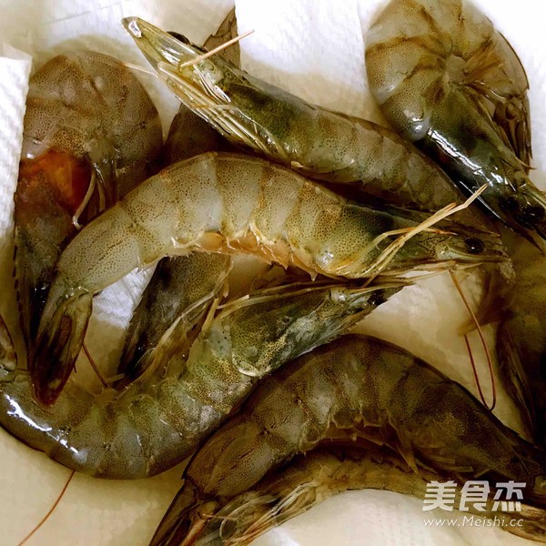 香辣基围虾的做法
