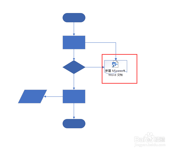 visio怎么插入word文档？