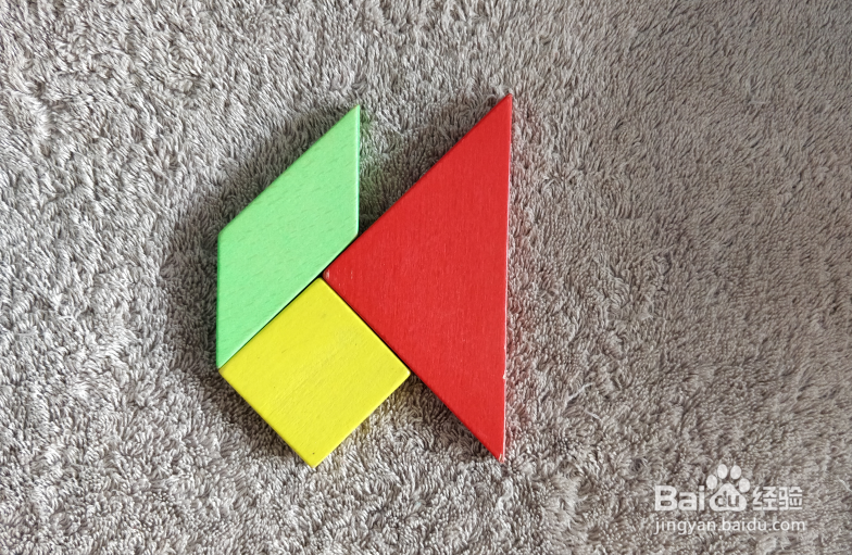 用七巧板怎样拼一只火鸡？