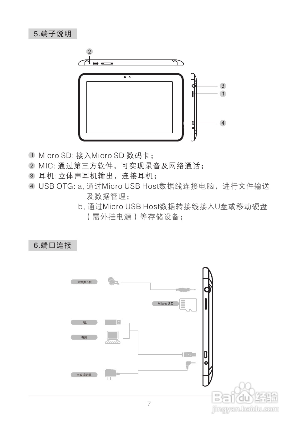 爱国者M80平板电脑说明书:[1]