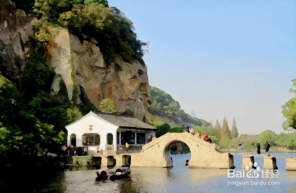 PS怎么把普通照片做成动漫效果?