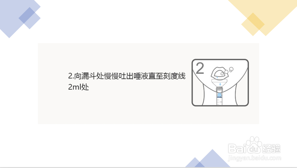 唾液采集器采集冠状病毒的使用方法