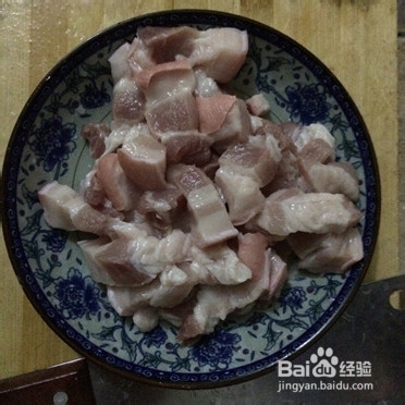 家常菜：[3]猪肉（五花肉）炖粉条