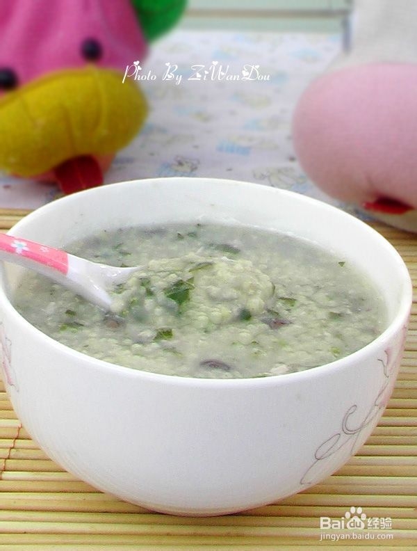 婴儿食谱:红豆小米瘦肉粥