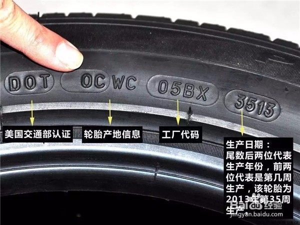 汽车轮胎参数如何读取