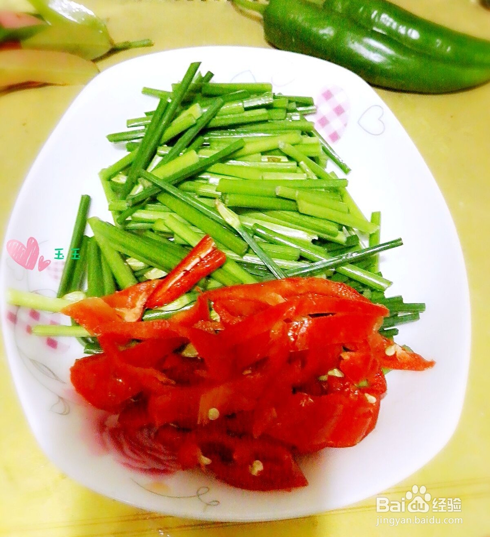 韭菜苔炒鲜贝怎么做