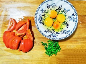 养生食补西红柿炒鸡蛋的做法