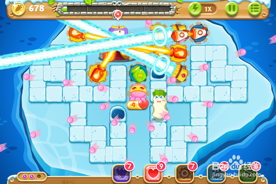 保卫萝卜2 极地133关攻略：[133]第一百三十三关