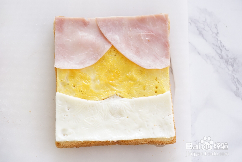 味道绝美的圣诞老人三明治