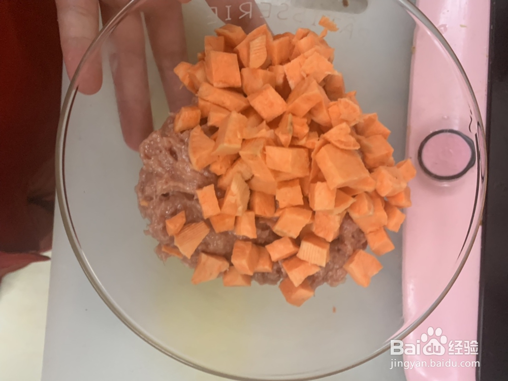 美味挡不住的番薯香肠