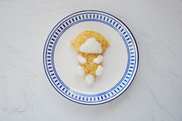 奶炖时蔬水獭饭