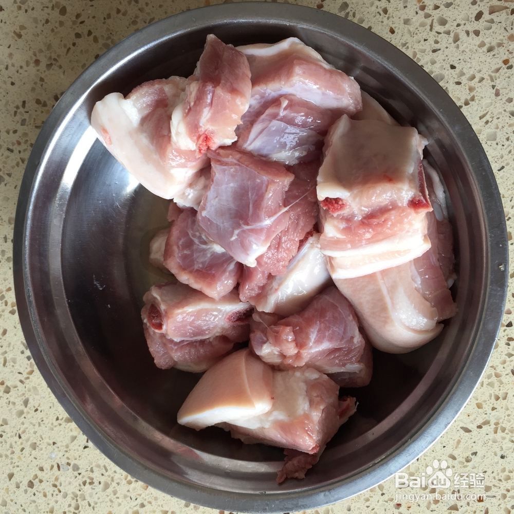 电炖煲炖三层肉