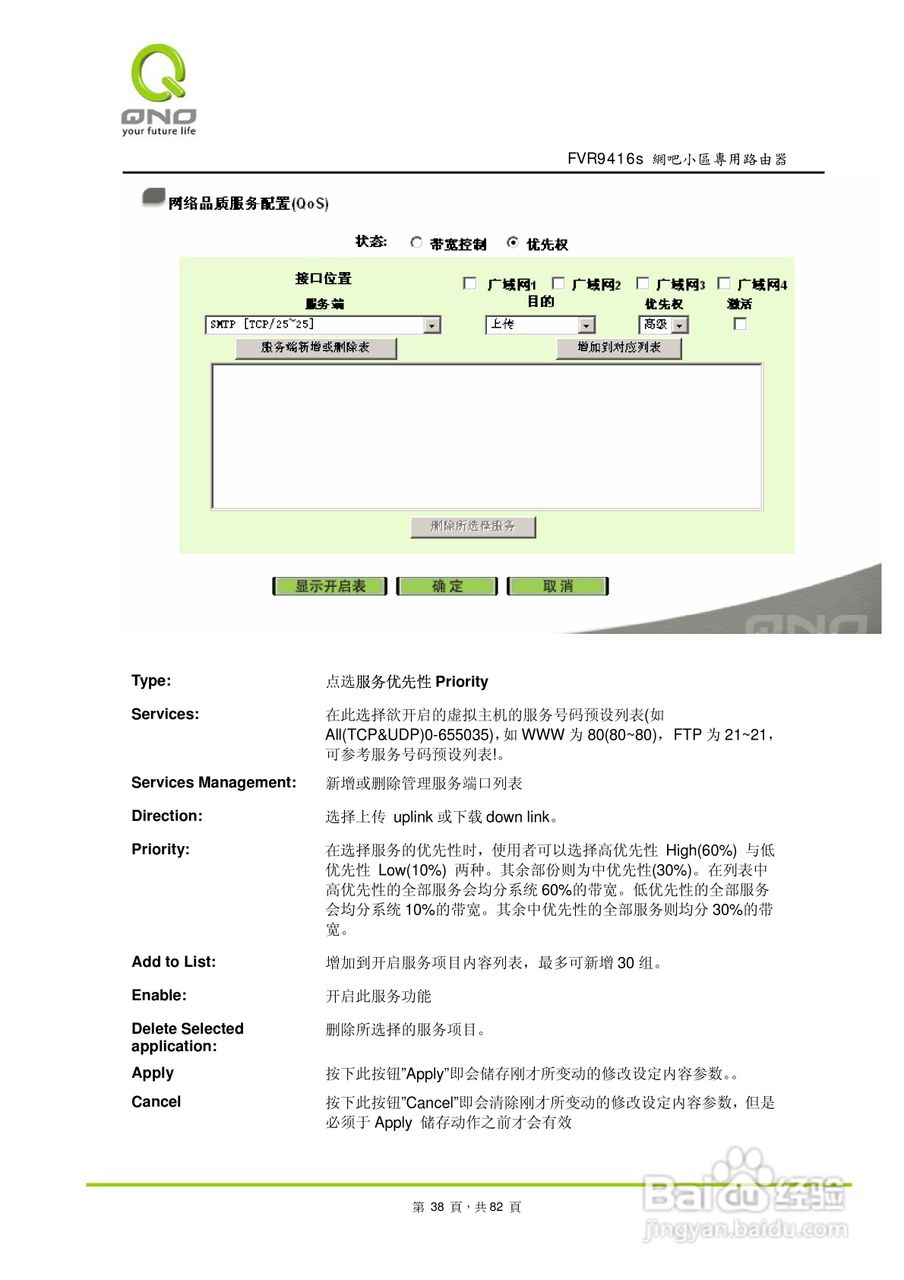侠诺FVR9416S路由器使用说明书:[4]