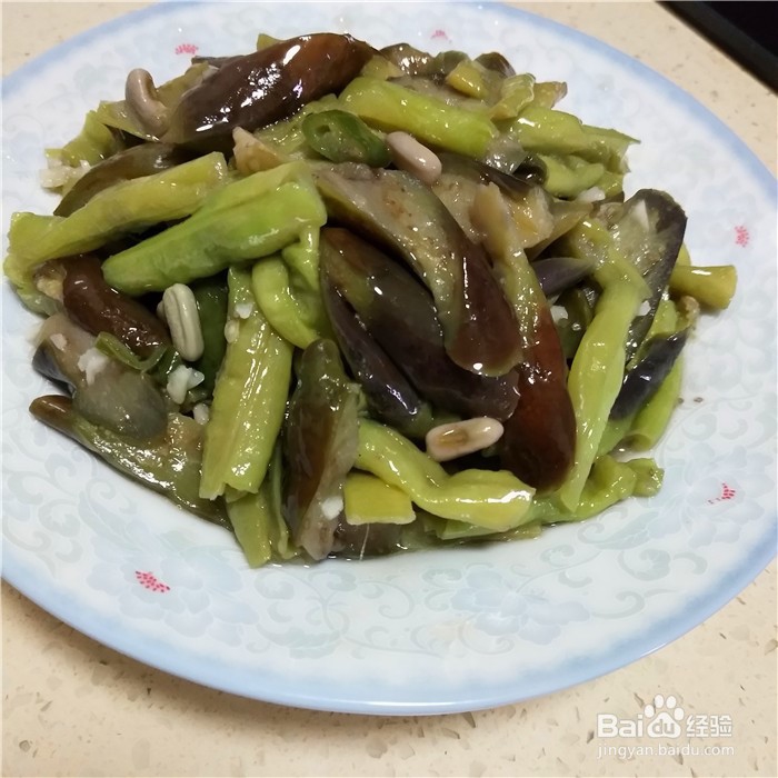 茄子烧豆角的做法
