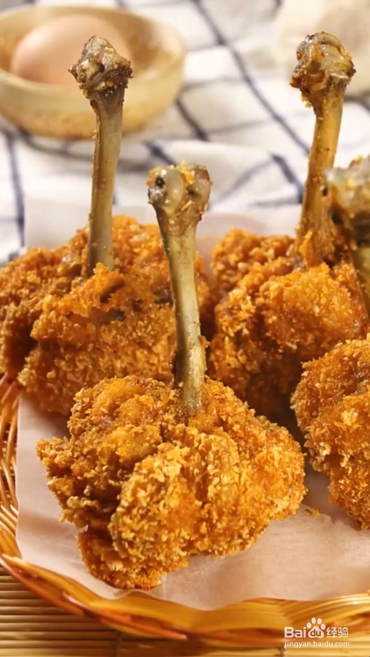 如何制作炸鸡腿