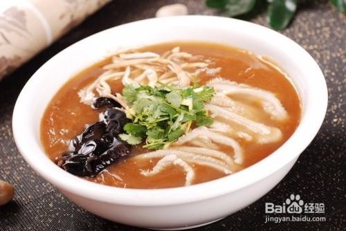 酸辣肚丝汤的做法