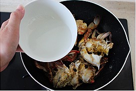 豉香梭蟹炒年糕