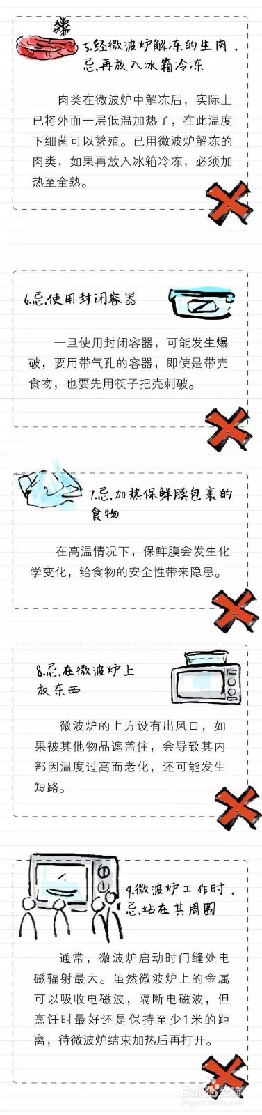 微波炉不能加热什么?微波炉使用注意事项