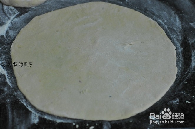 家庭版千层芝麻红薯饼