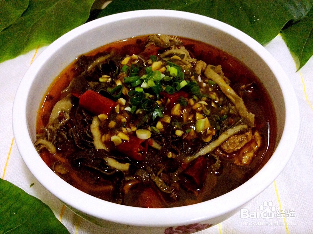 香辣千层肚的做法